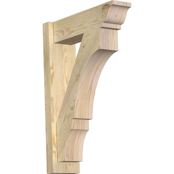 Ekena Millwork Balboa Rough Sawn Traditional Outlooker, Douglas Fir, 6"W x 20"D x 28"H OUT06X20X28BOA01RDF - main